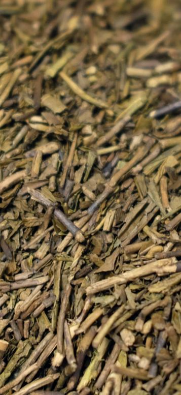 Japanse Kukicha steeltjesthee